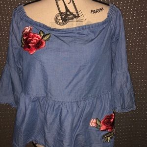 Off the shoulder top